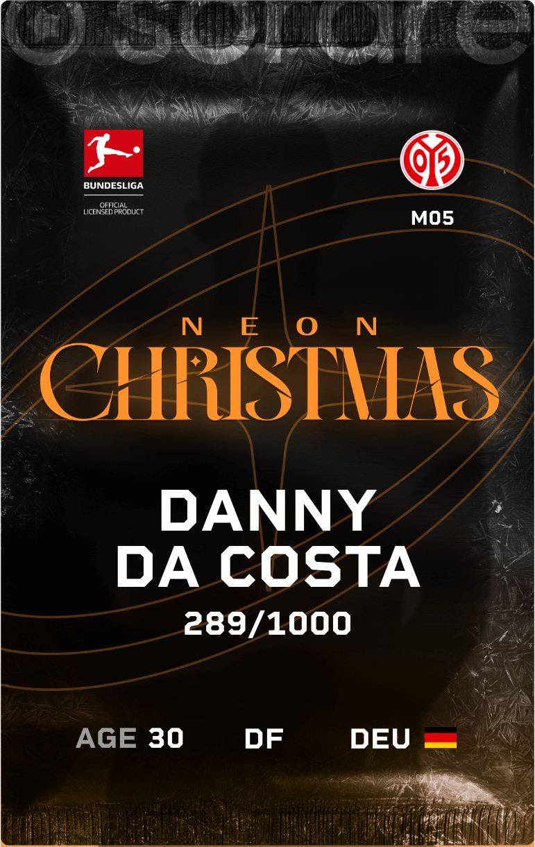 Danny da Costa 2024-25 • Limited 289/1000