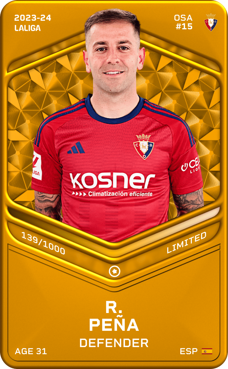 R. Peña 2023-24 • Limited 139/1000