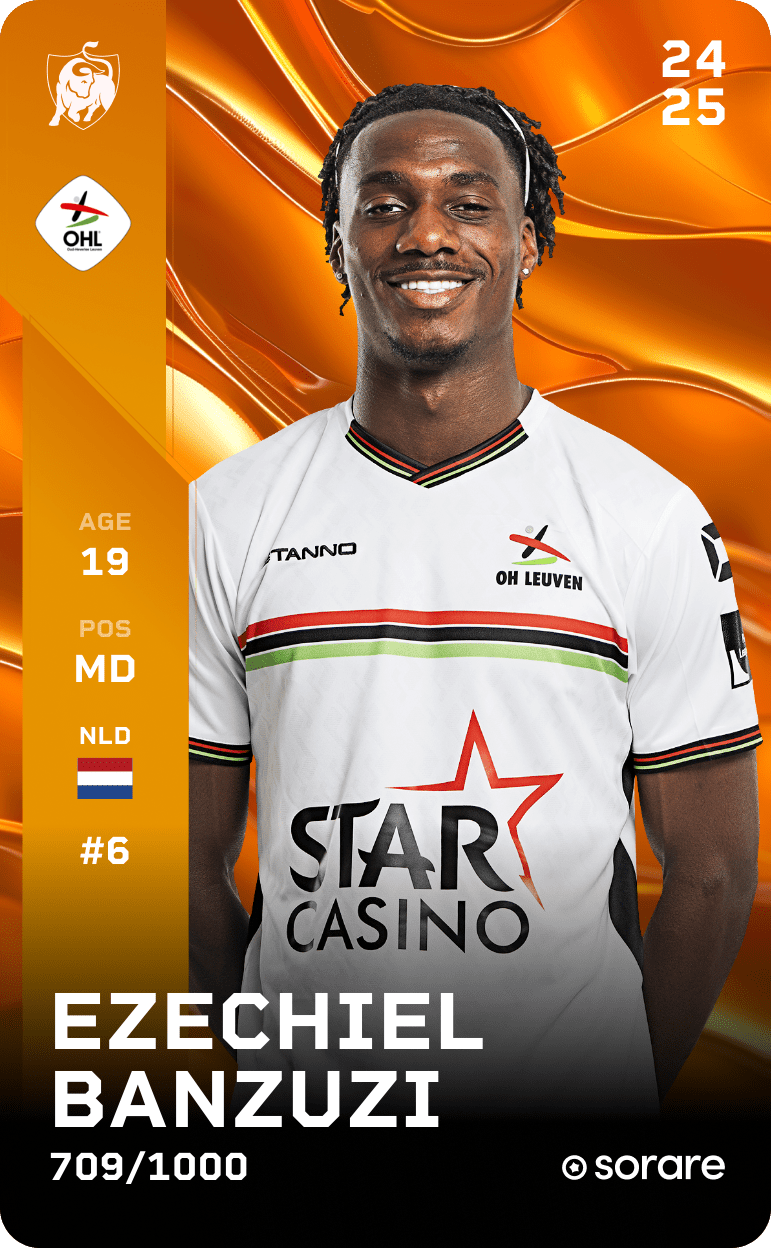 Ezechiel Banzuzi 2024-25 • Limited 709/1000