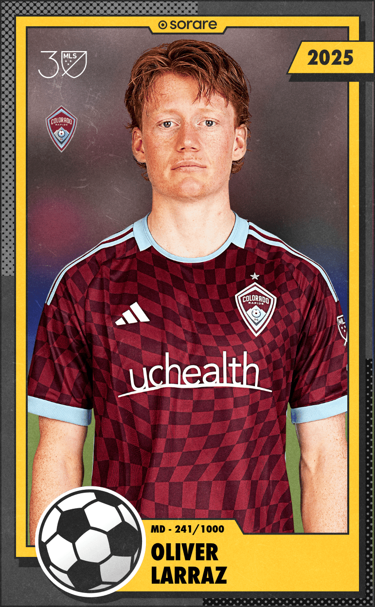 Oliver Larraz 2025-26 • Limited 241/1000
