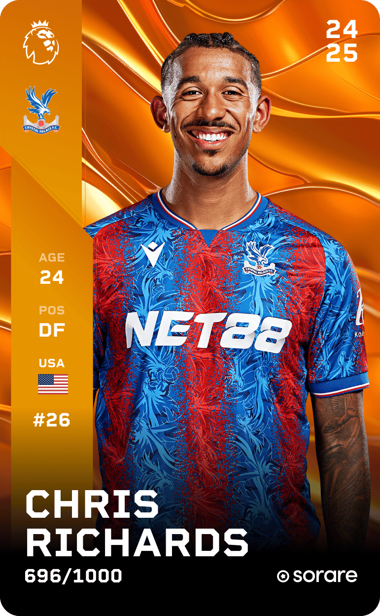 Chris Richards 2024-25 • Limited 696/1000