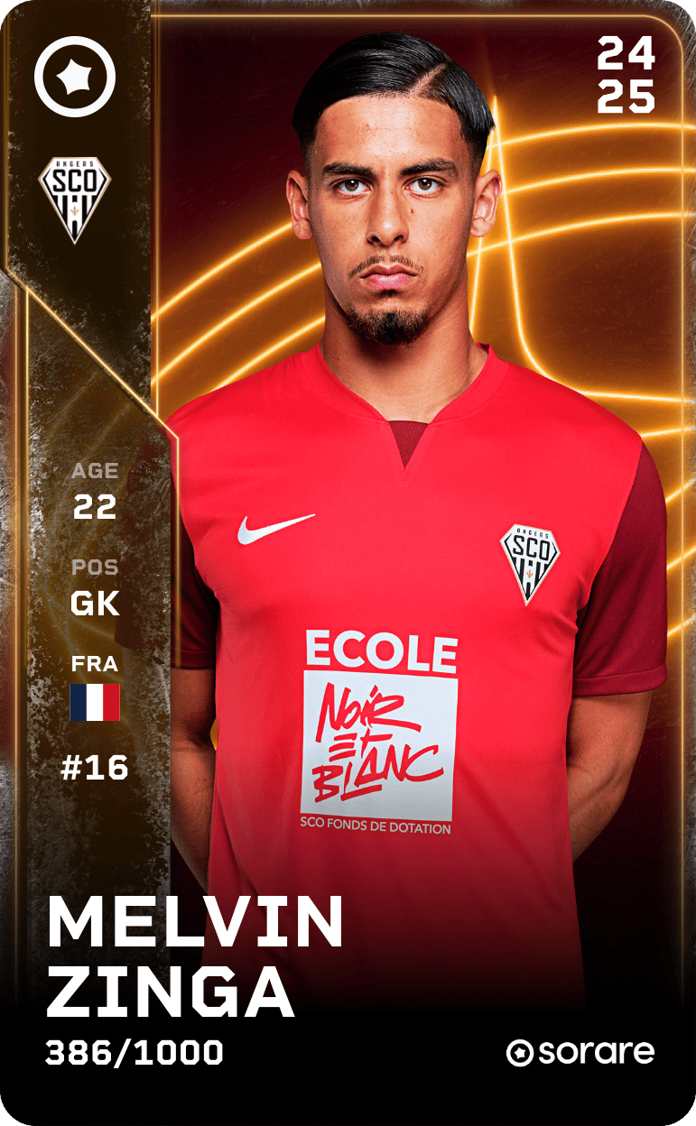 Melvin Zinga 2024-25 • Limited 386/1000