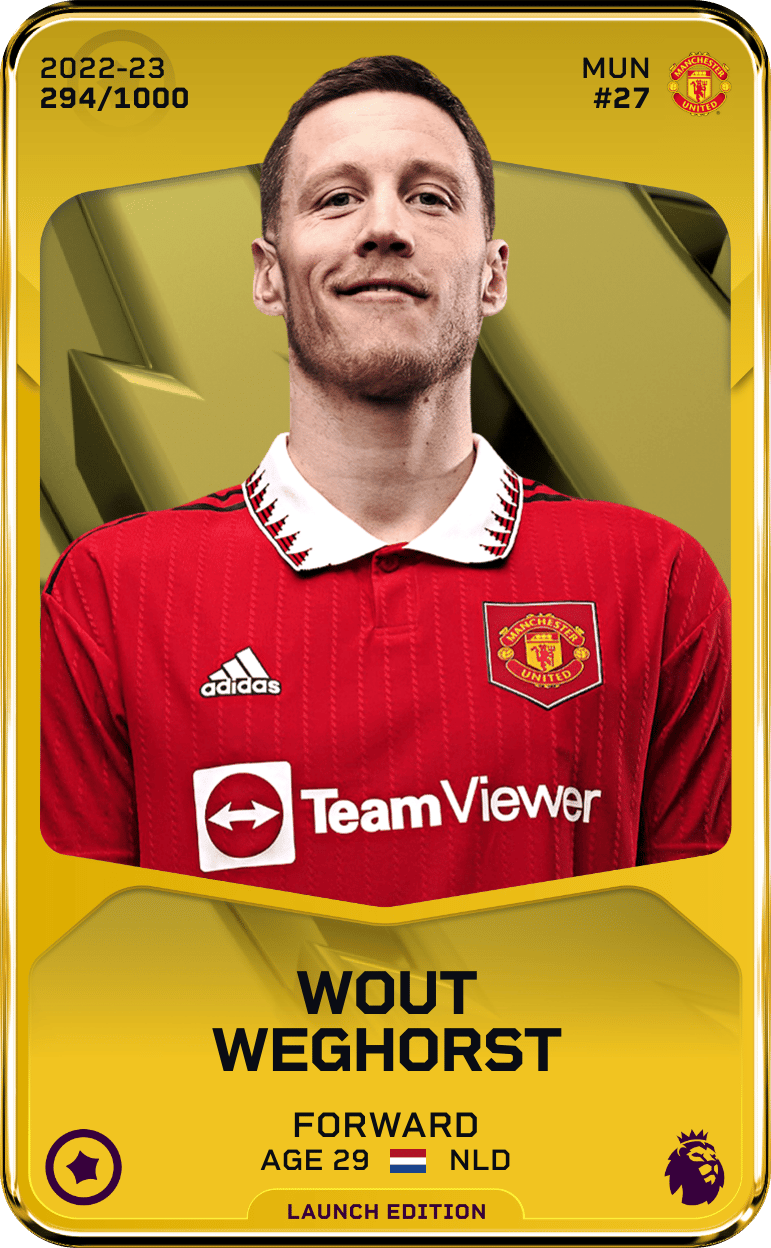 Wout Weghorst 2022-23 • Limited 294/1000