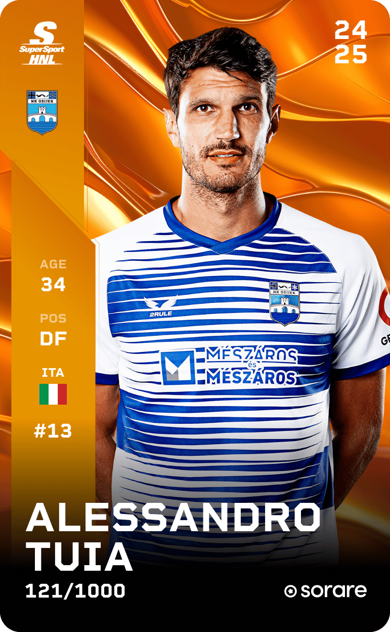 Alessandro Tuia 2024-25 • Limited 121/1000