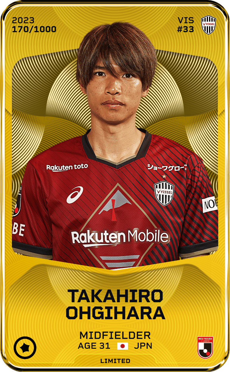 Takahiro Ohgihara 2023-24 • Limited 170/1000