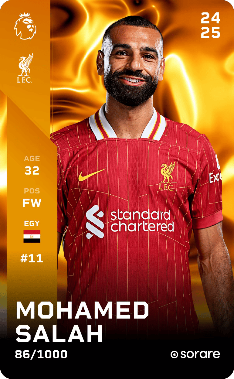 Mohamed Salah 2024-25 • Limited 86/1000