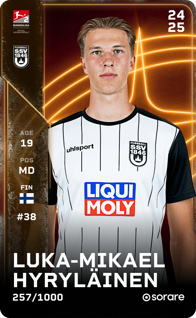 Luka-Mikael Hyryläinen 2024-25 • Limited 257/1000