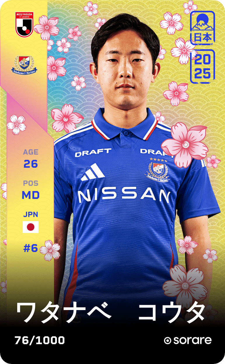 Kota Watanabe 2025-26 • Limited 76/1000