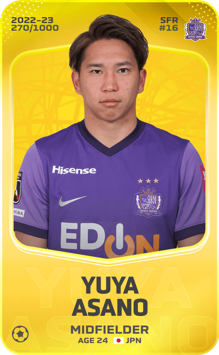 Yuya Asano 2022-23 • Limited 270/1000