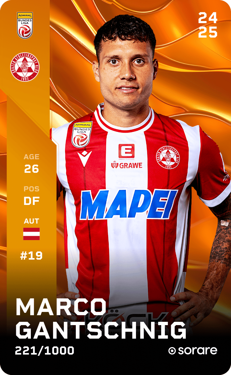 Marco Gantschnig 2024-25 • Limited 221/1000