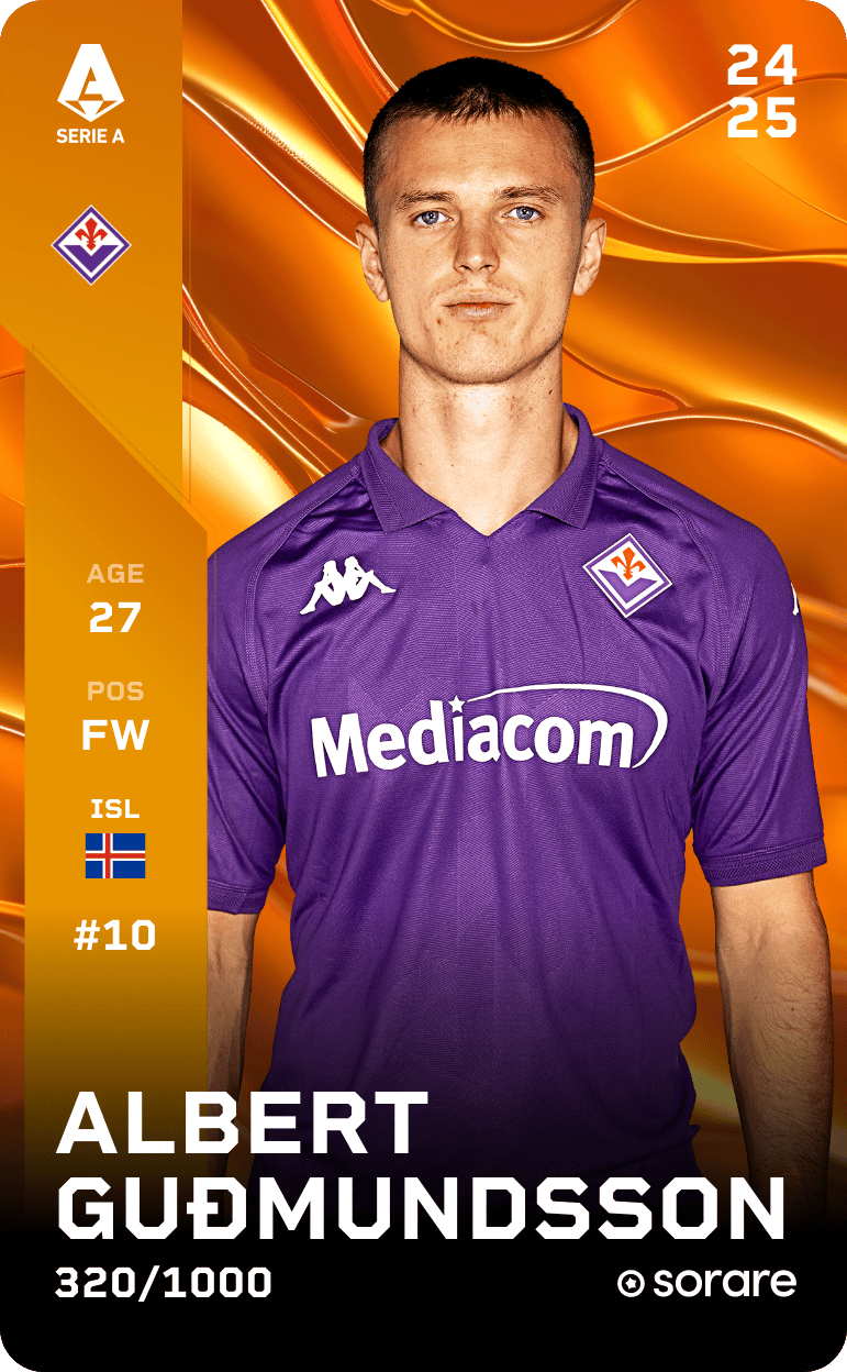 Albert Guðmundsson 2024-25 • Limited 320/1000
