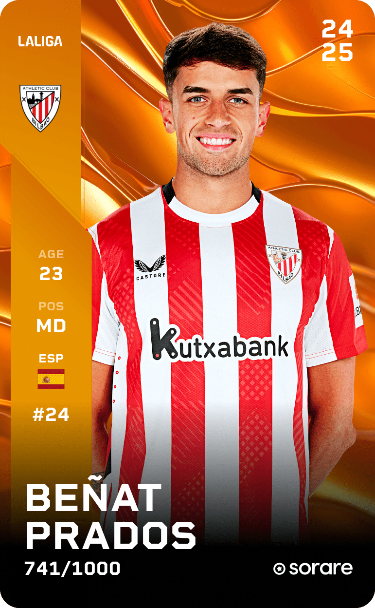 Beñat Prados 2024-25 • Limited 741/1000