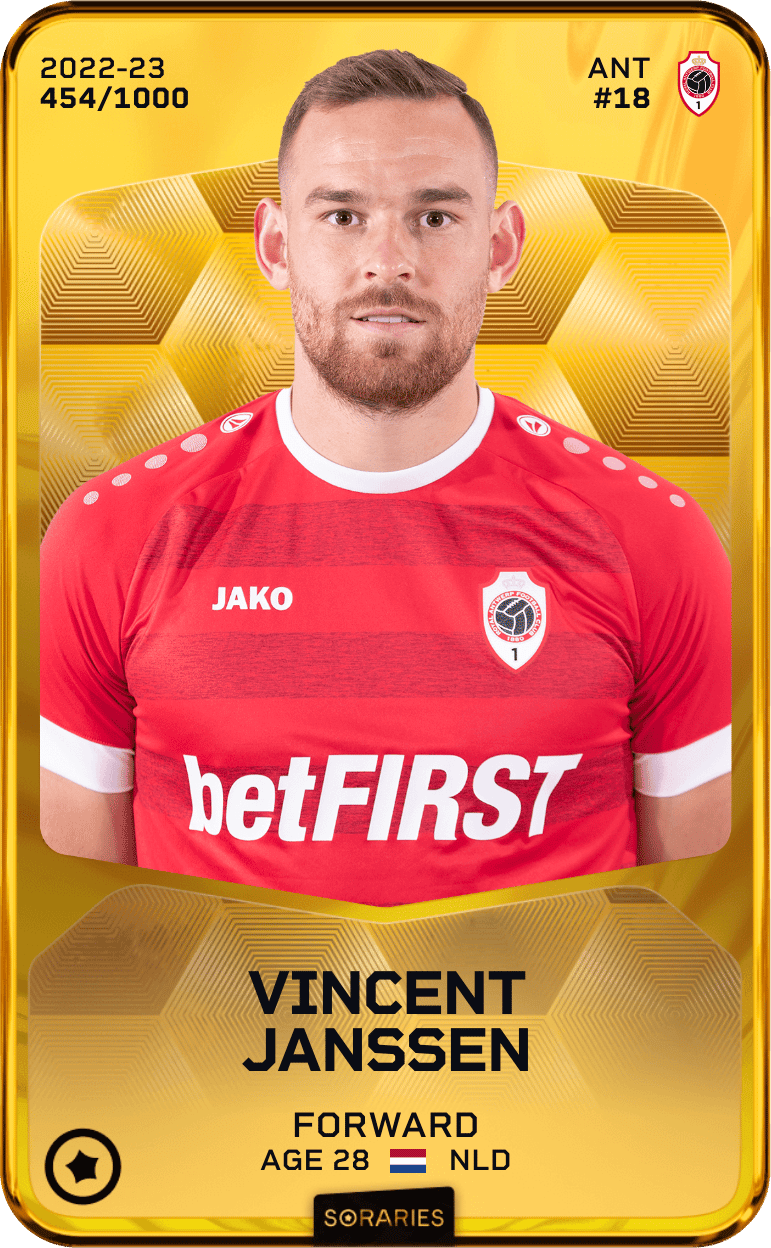 Vincent Janssen 2022-23 • Limited 454/1000