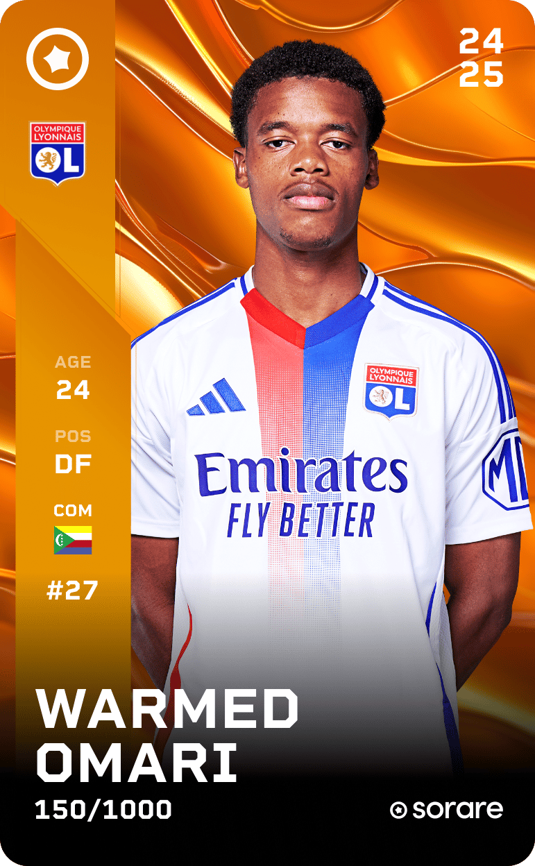Warmed Omari 2024-25 • Limited 150/1000