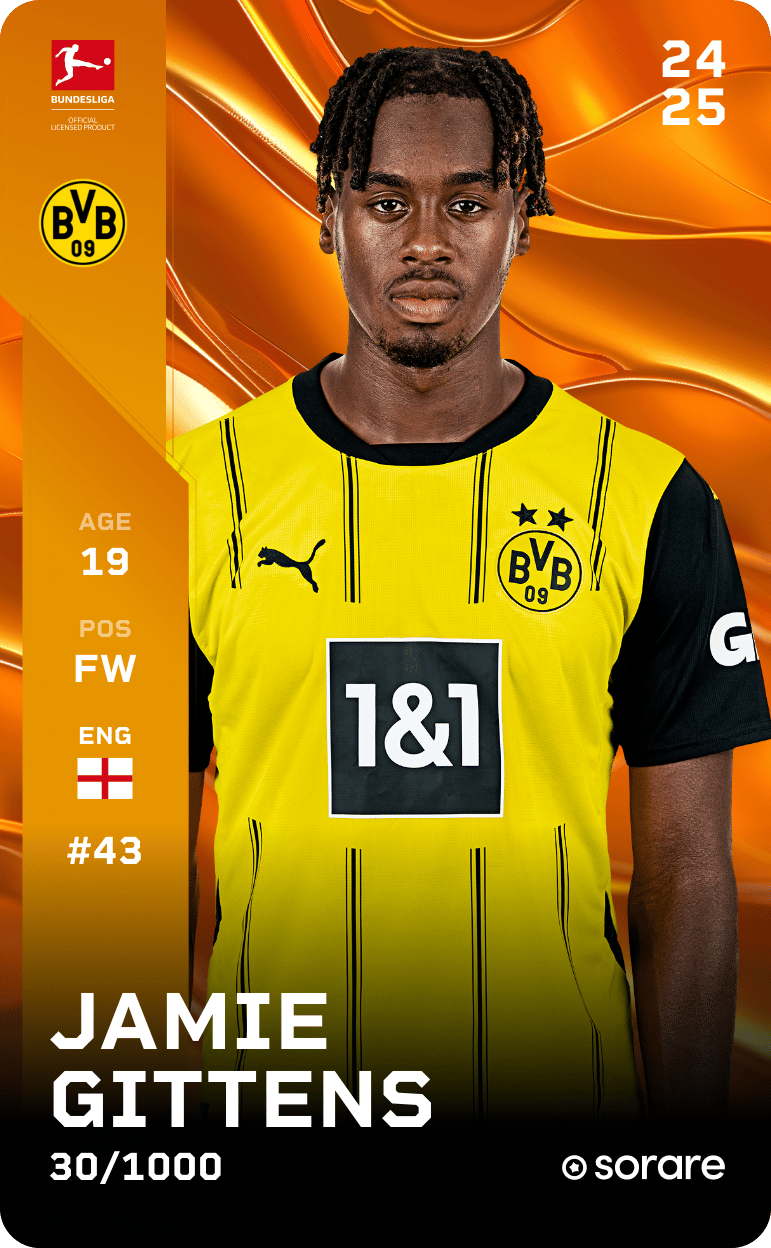 Jamie Bynoe-Gittens 2024-25 • Limited 30/1000
