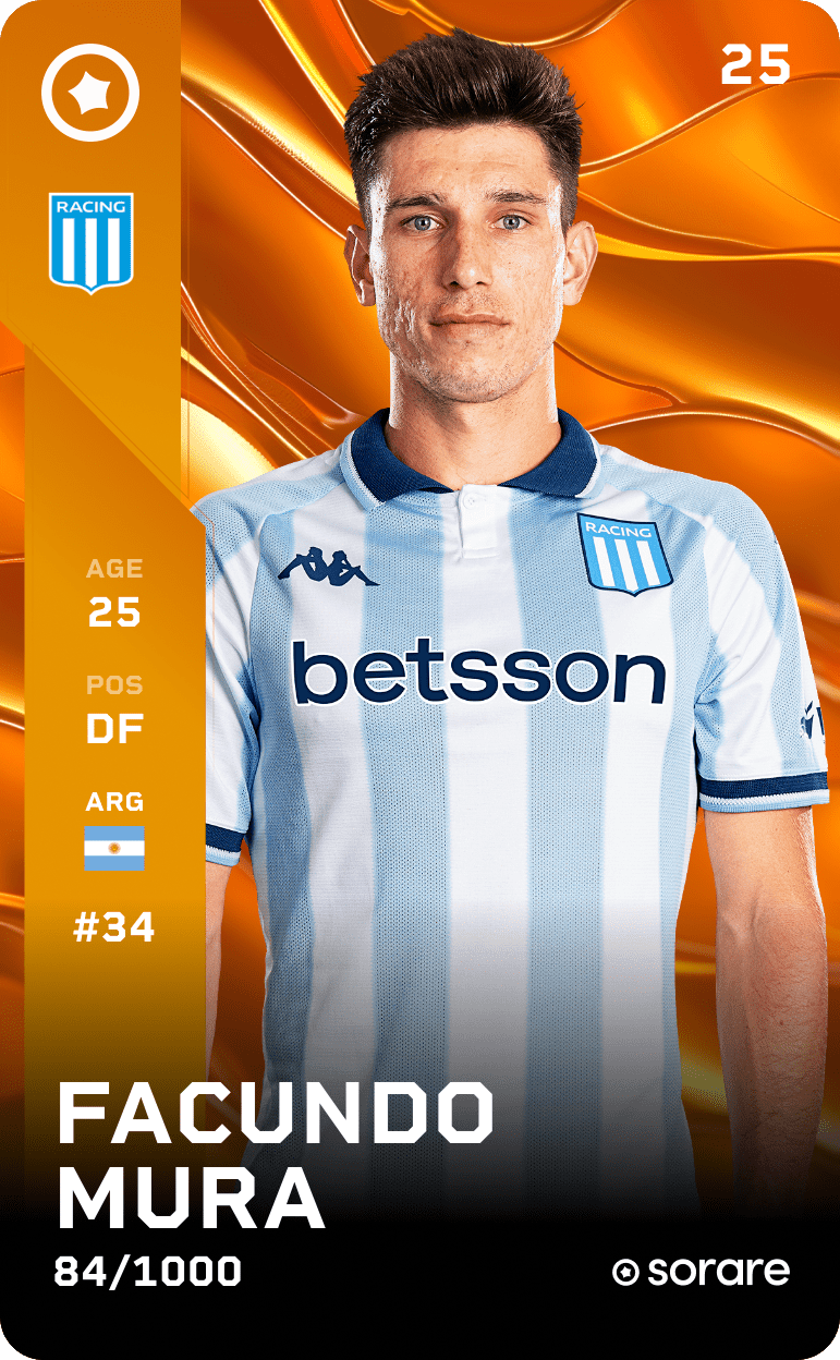Facundo Mura 2025-26 • Limited 84/1000