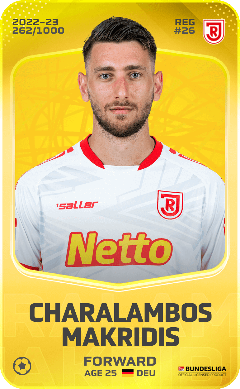 Charalambos Makridis 2022-23 • Limited 262/1000