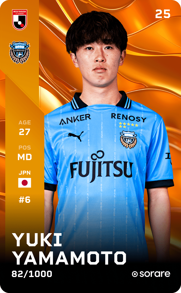 Yuki Yamamoto 2025-26 • Limited 82/1000