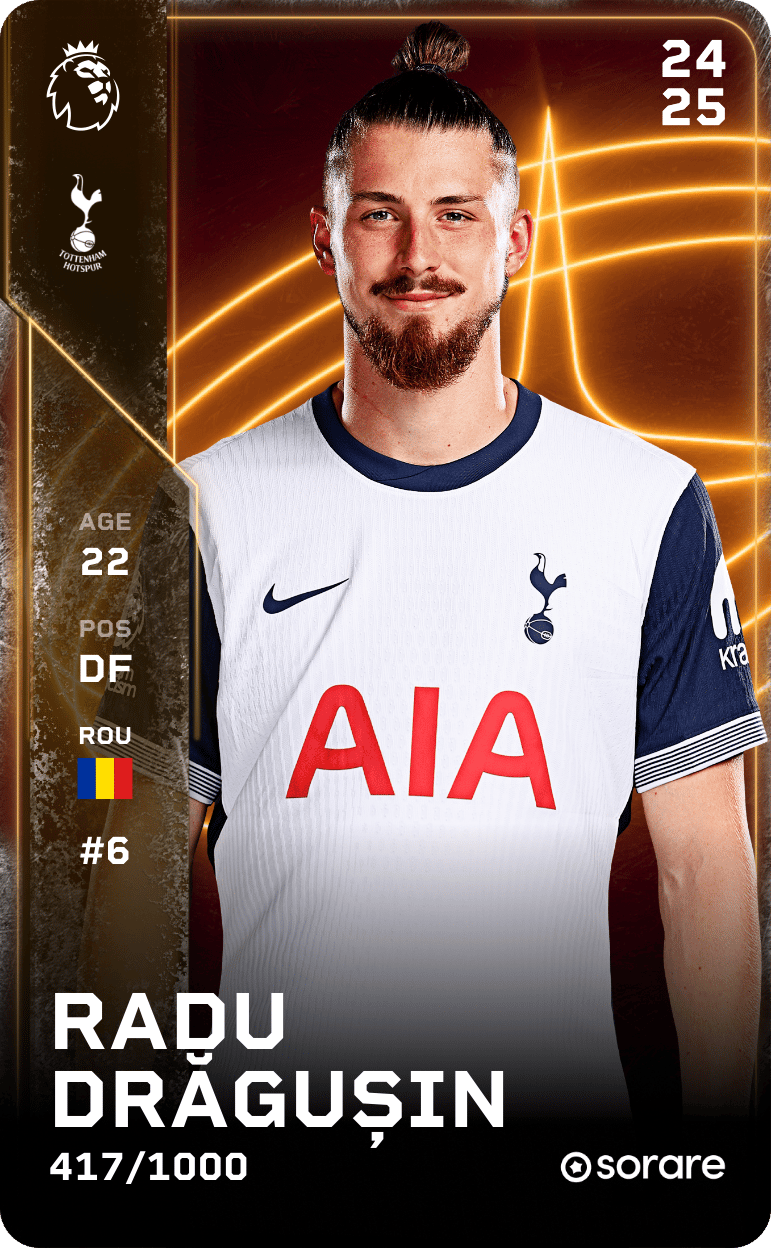 Radu Drăgușin 2024-25 • Limited 417/1000