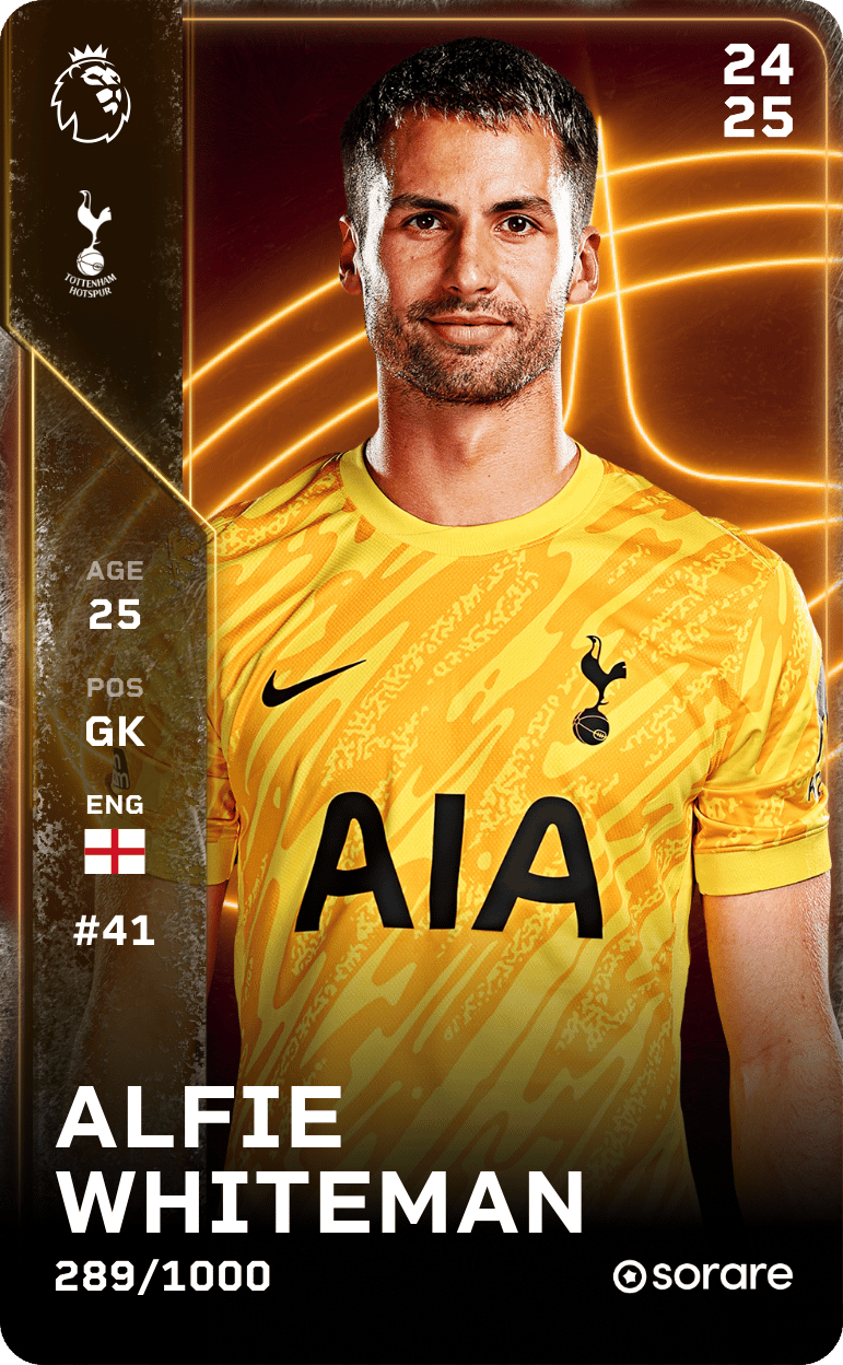 Alfie Whiteman 2024-25 • Limited 289/1000