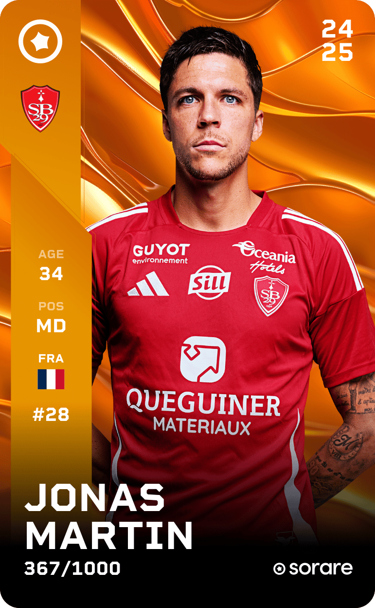 Jonas Martin 2024-25 • Limited 367/1000