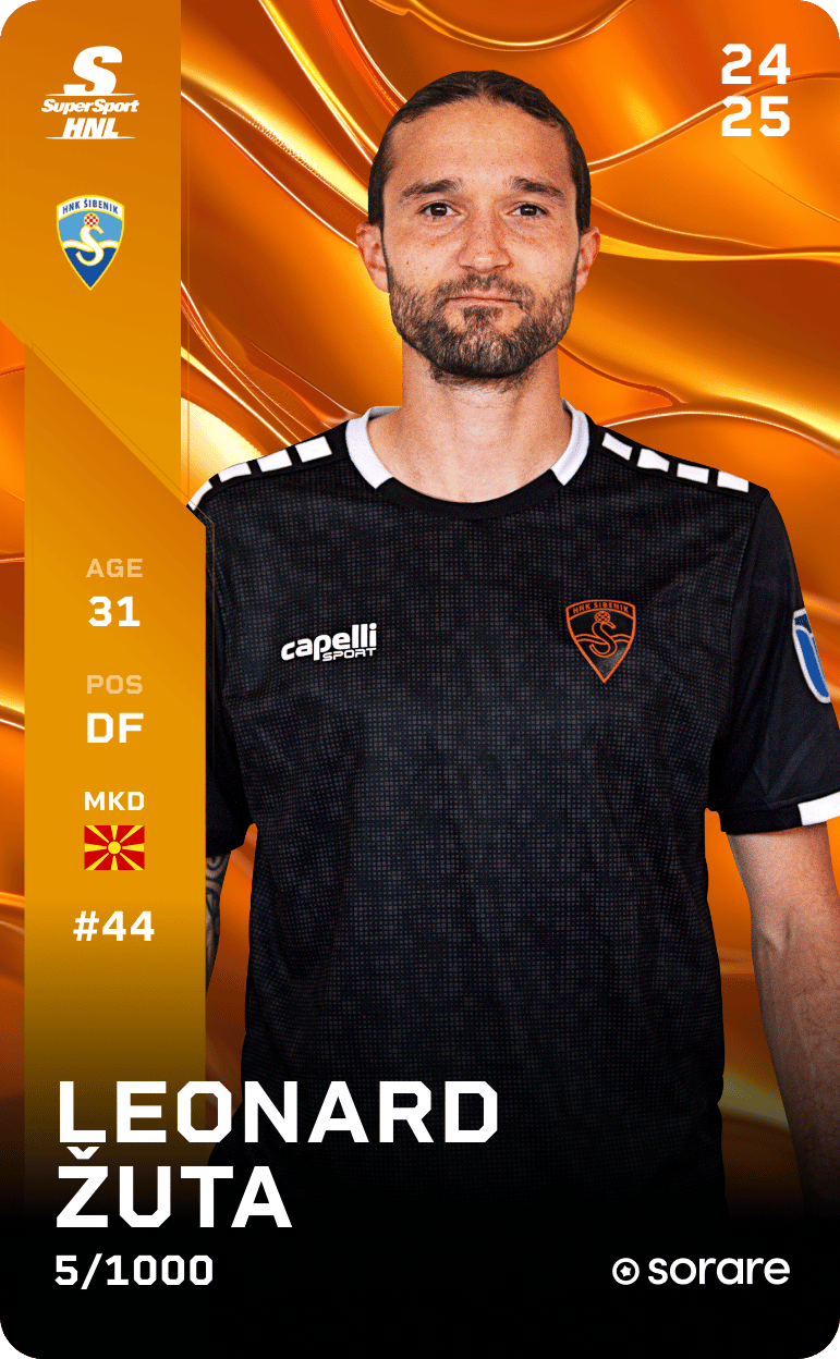 Leonard Zuta 2024-25 • Limited 5/1000