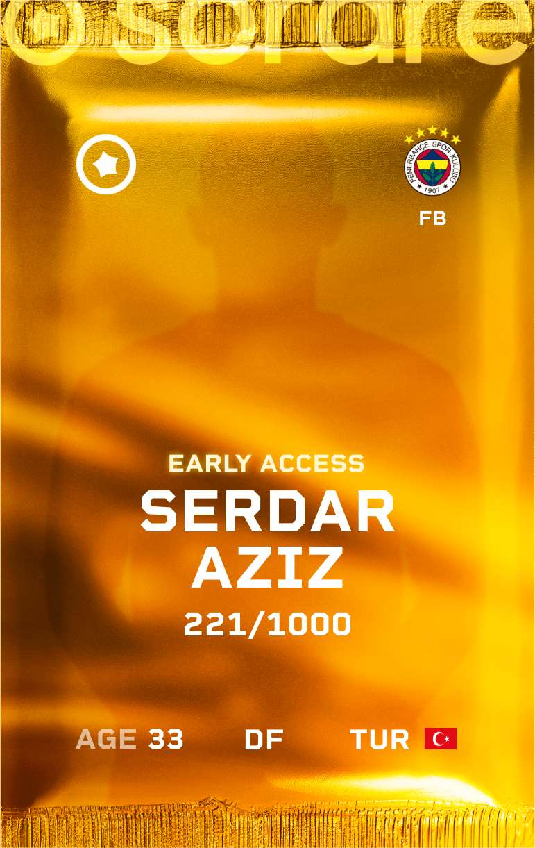 Serdar Aziz 2024-25 • Limited 221/1000