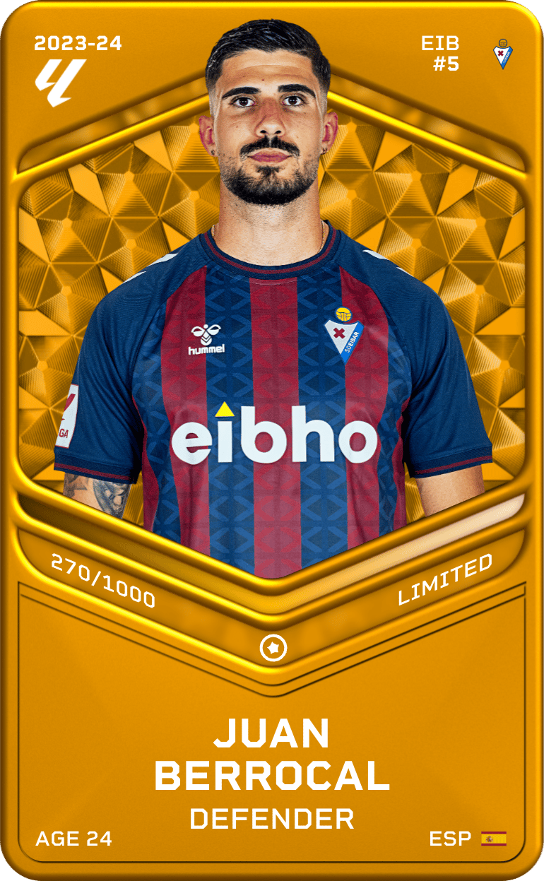 Juan Berrocal 2023-24 • Limited 270/1000