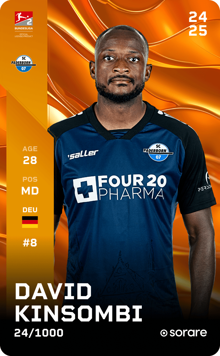 David Kinsombi 2024-25 • Limited 24/1000