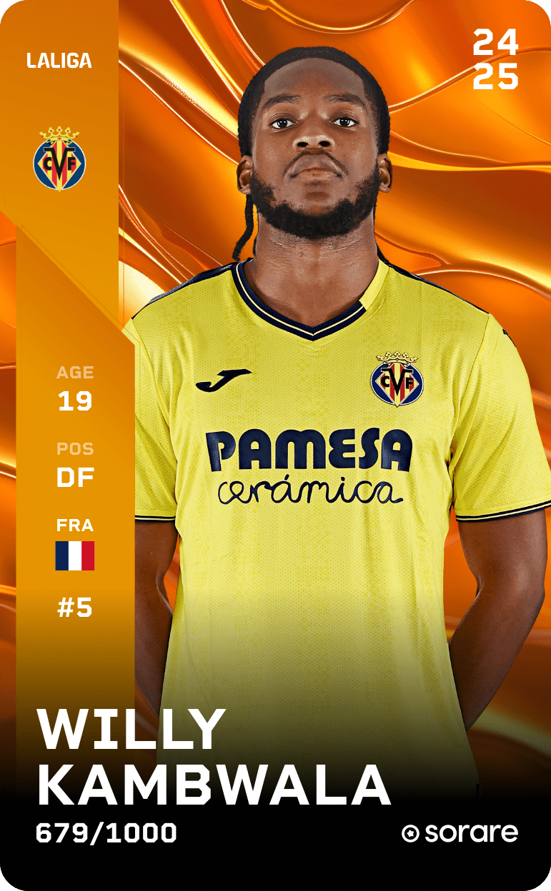 Willy Kambwala 2024-25 • Limited 679/1000