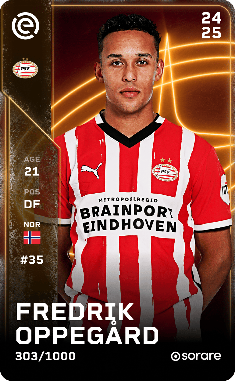 Fredrik Oppegård 2024-25 • Limited 303/1000