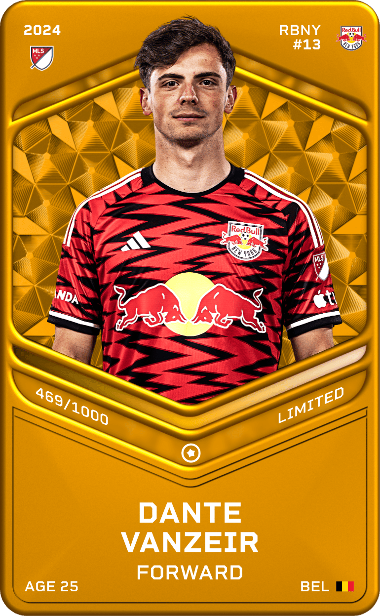 Dante Vanzeir 2024-25 • Limited 469/1000