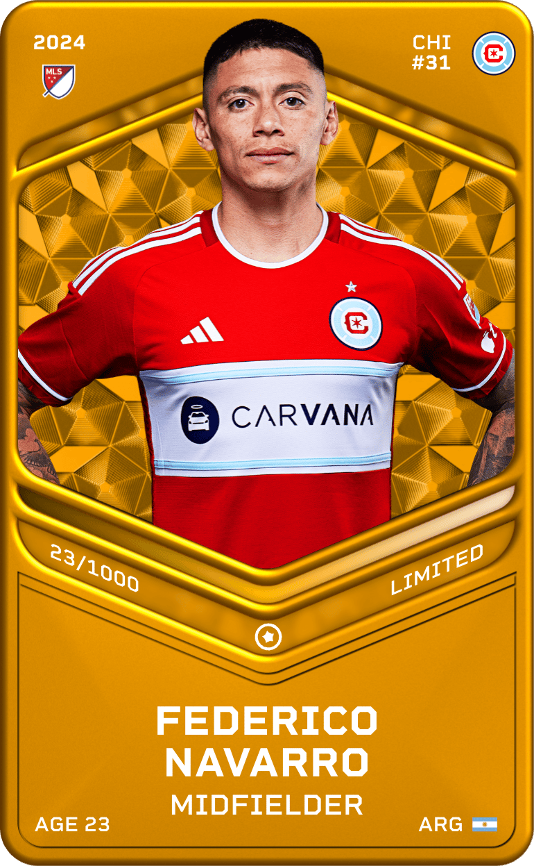 Federico Navarro 2024-25 • Limited 23/1000