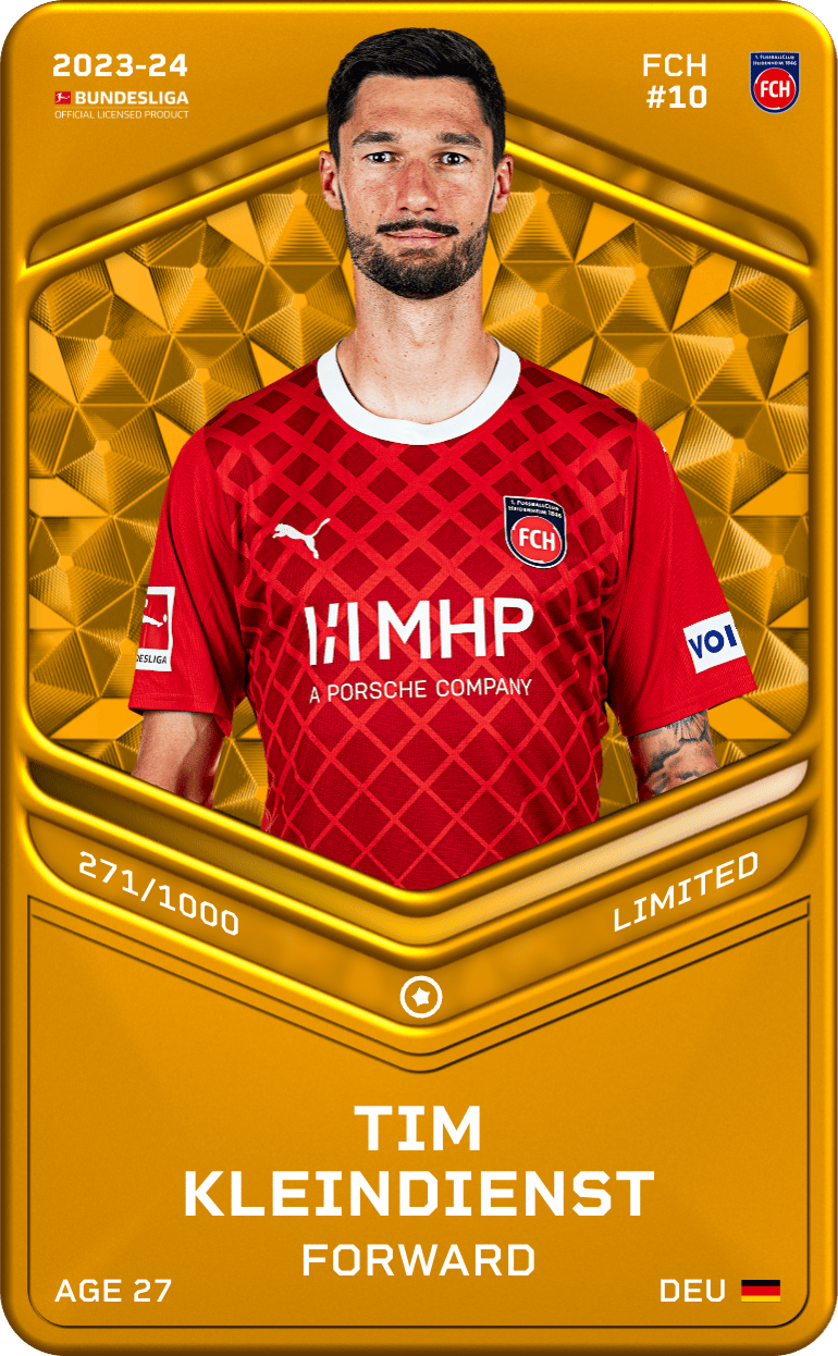 Tim Kleindienst 2023-24 • Limited 271/1000