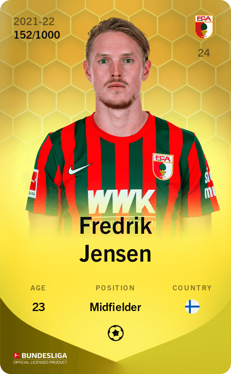 Fredrik Jensen 2021-22 • Limited 152/1000