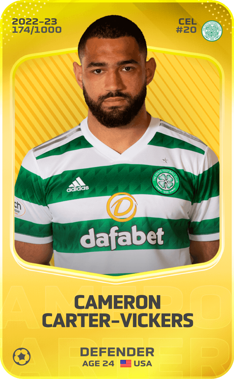 Cameron Carter-Vickers 2022-23 • Limited 174/1000