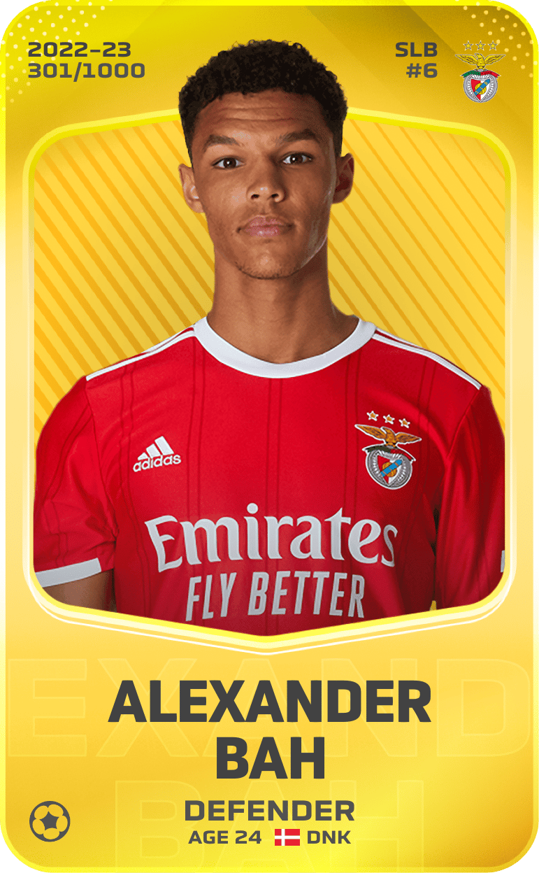 Alexander Bah 2022-23 • Limited 301/1000