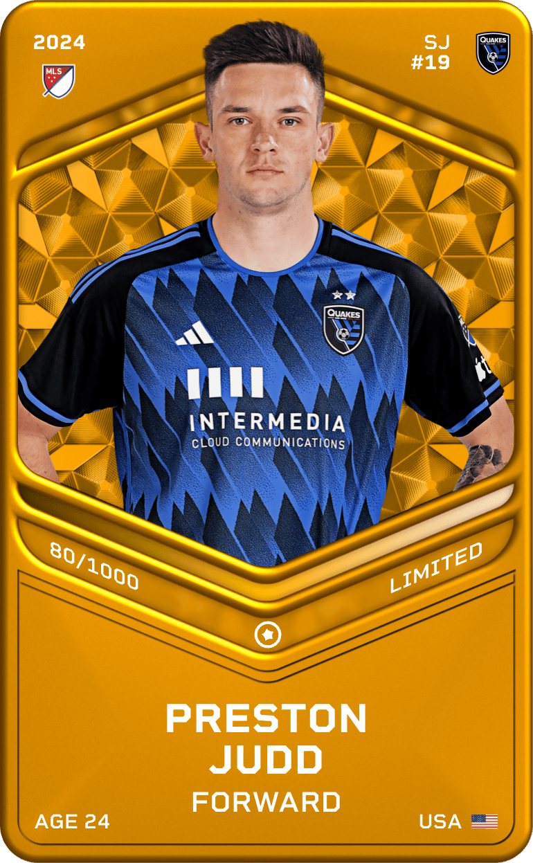 Preston Judd 2024-25 • Limited 80/1000