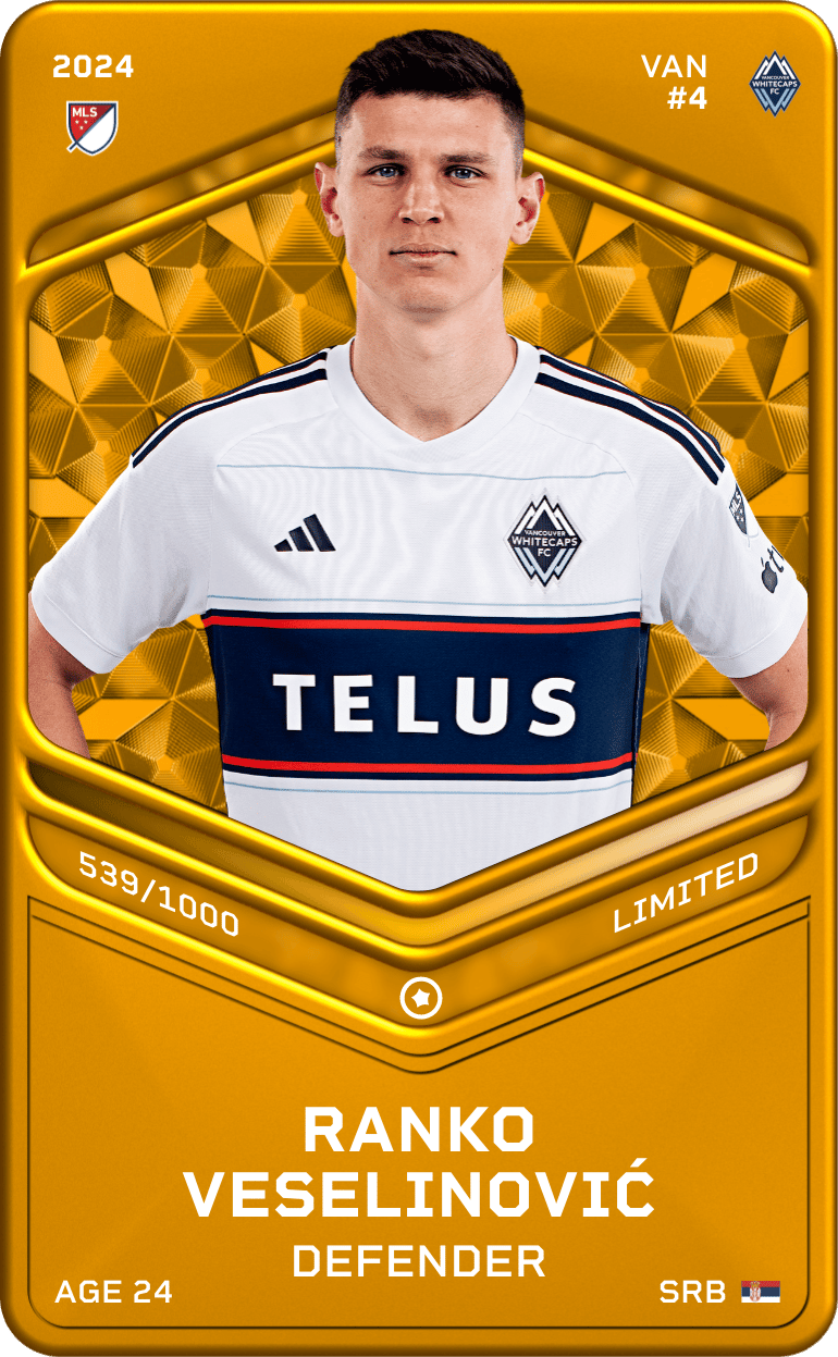 Ranko Veselinovic 2024-25 • Limited 539/1000