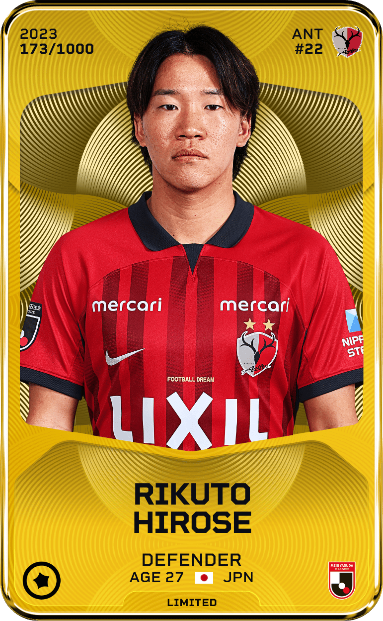 Rikuto Hirose 2023-24 • Limited 173/1000