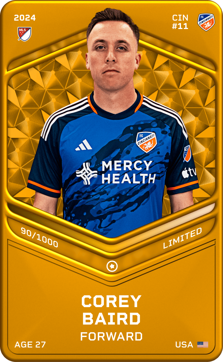 Corey Baird 2024-25 • Limited 90/1000