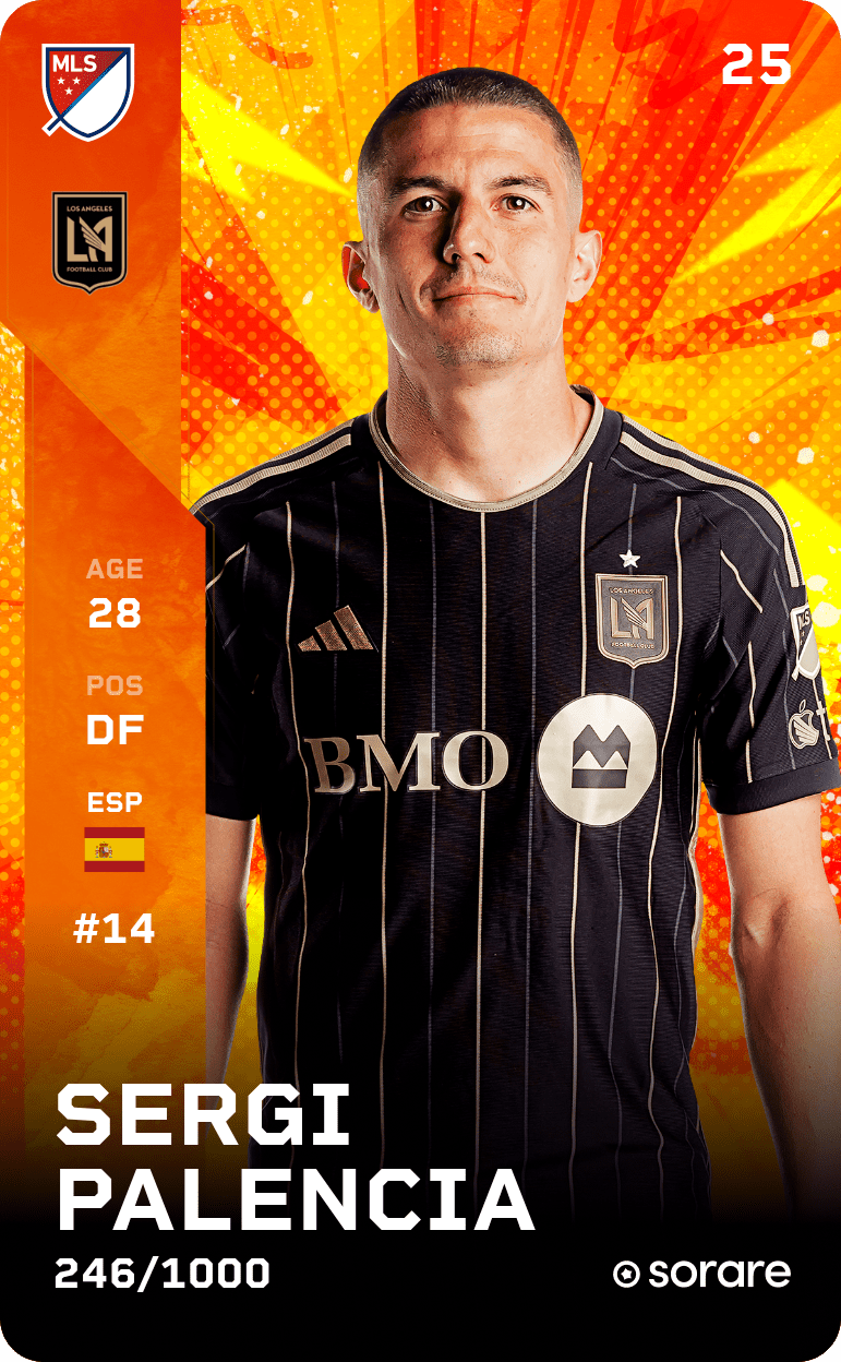Sergi Palencia 2025-26 • Limited 246/1000