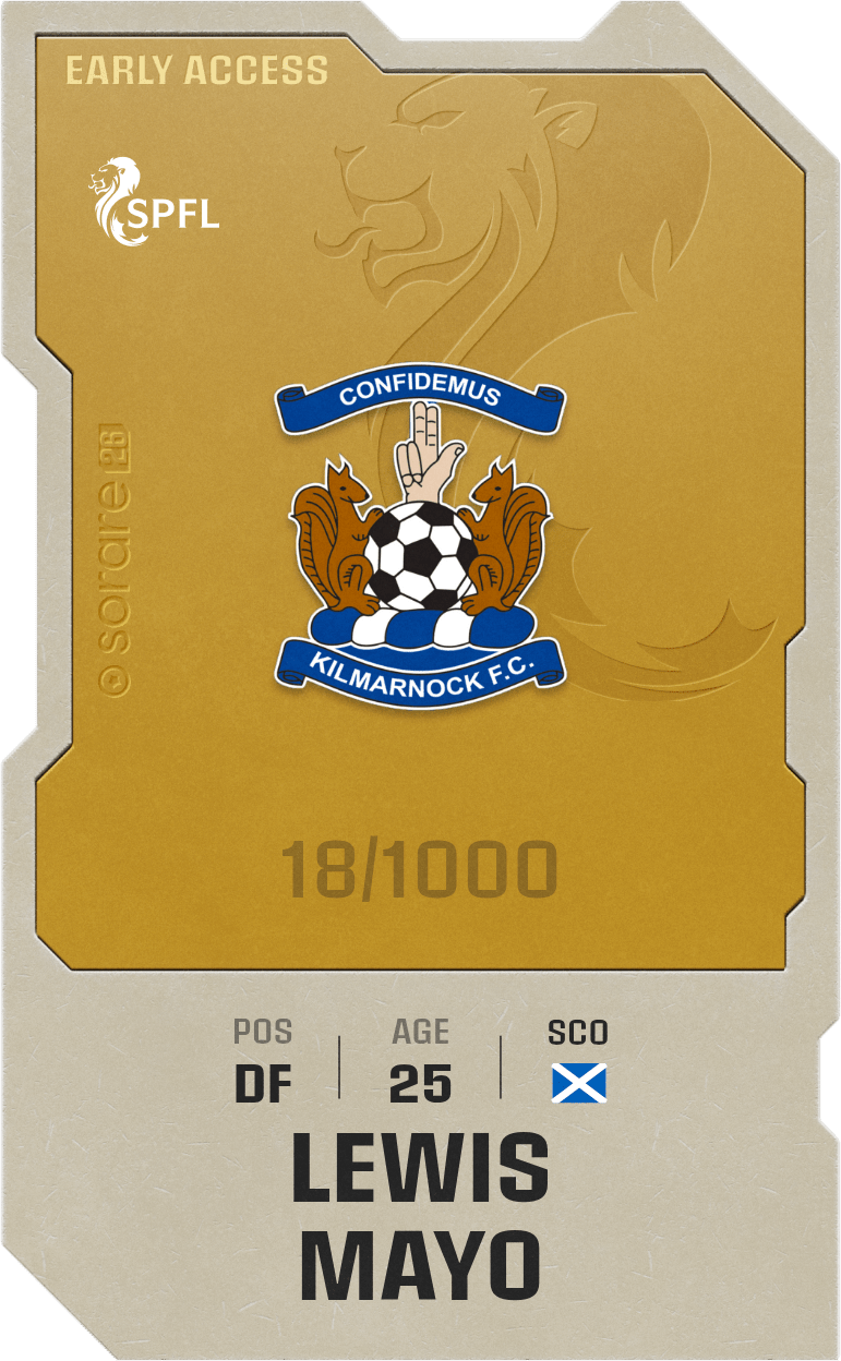 Lewis Mayo 2025-26 • Limited 18/1000