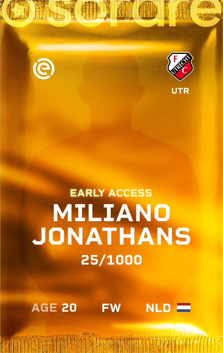 Miliano Jonathans 2024-25 • Limited 25/1000