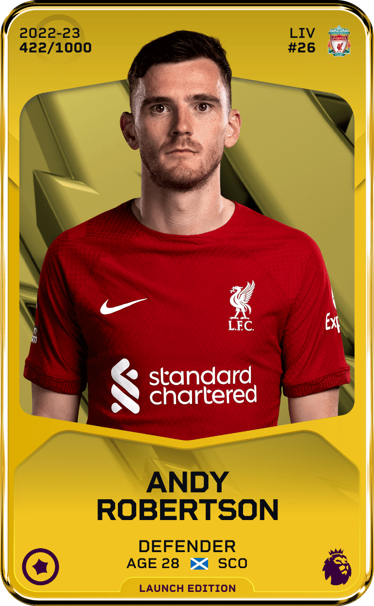 Andy Robertson 2022-23 • Limited 422/1000