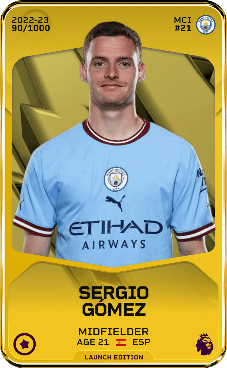 Sergio Gómez 2022-23 • Limited 90/1000