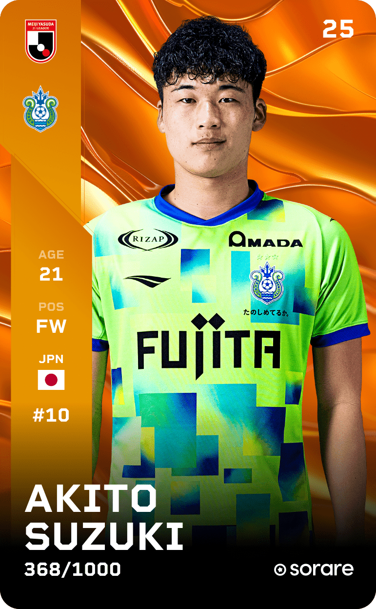 Akito Suzuki 2025-26 • Limited 368/1000