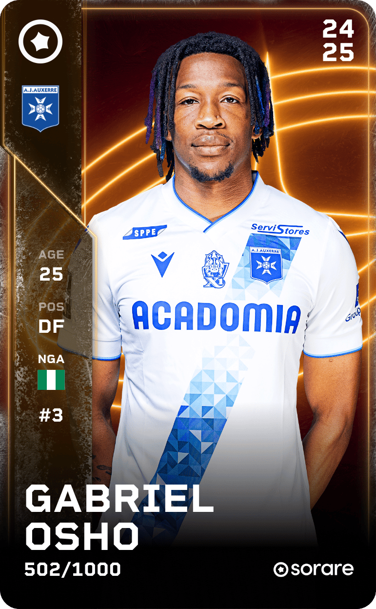 Gabriel Osho 2024-25 • Limited 502/1000