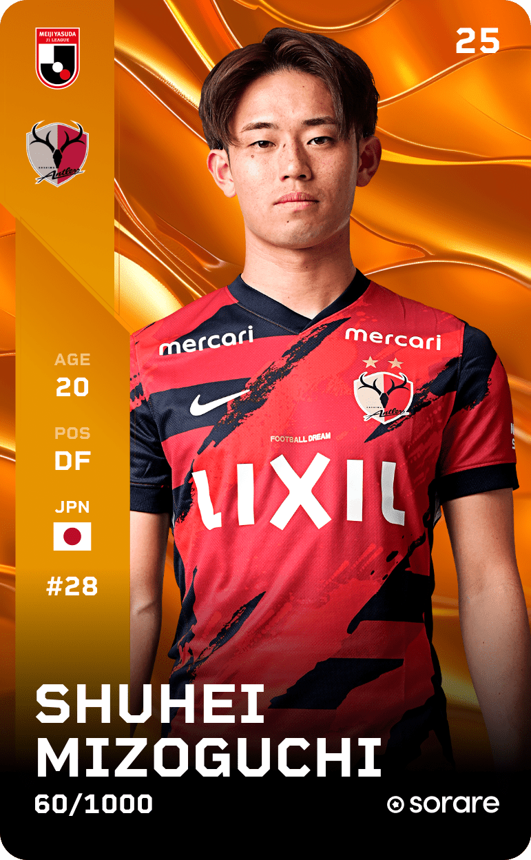 Shuhei Mizoguchi 2025-26 • Limited 60/1000
