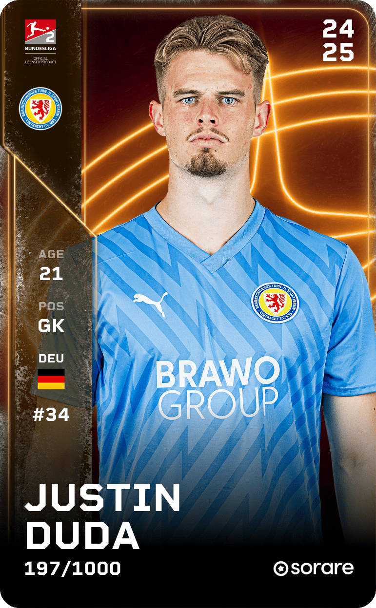 Justin Duda 2024-25 • Limited 197/1000
